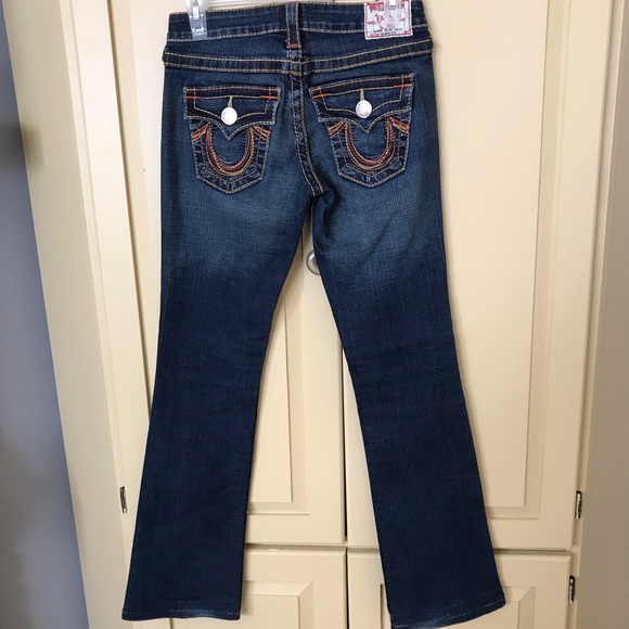 True Religion Rainbow Becky Jeans EUC - Picture 4 of 16